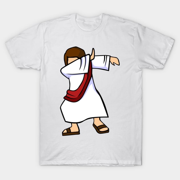 Dabbing Jesus Funny Christian T-Shirt by teevisionshop